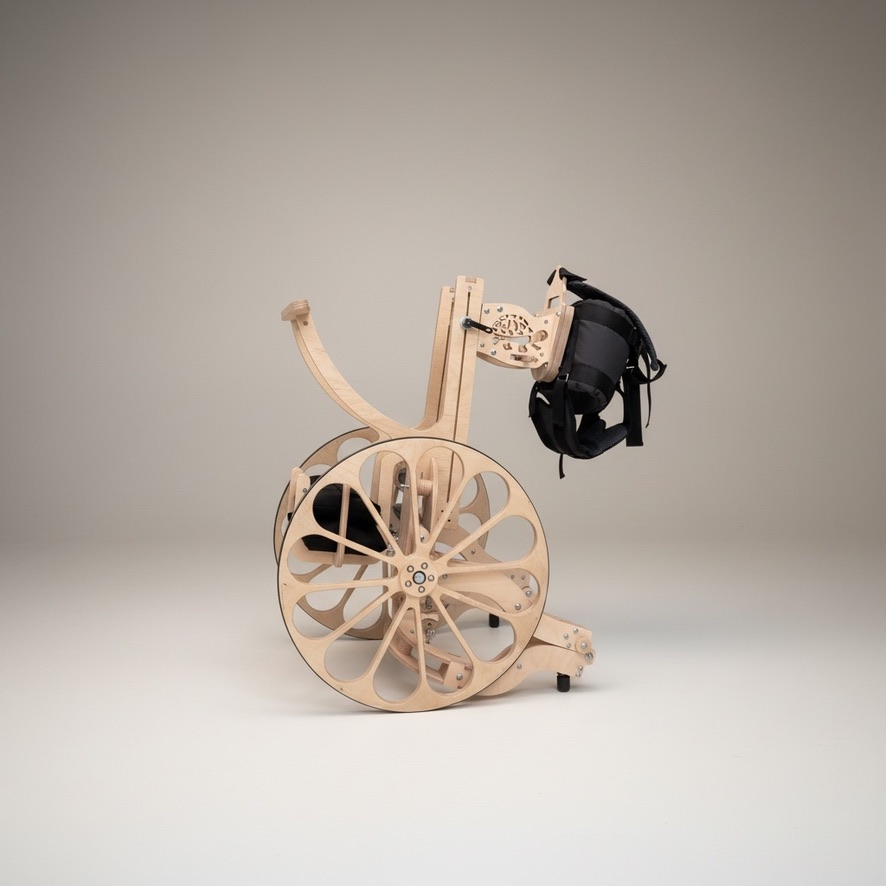 Front crutch supports