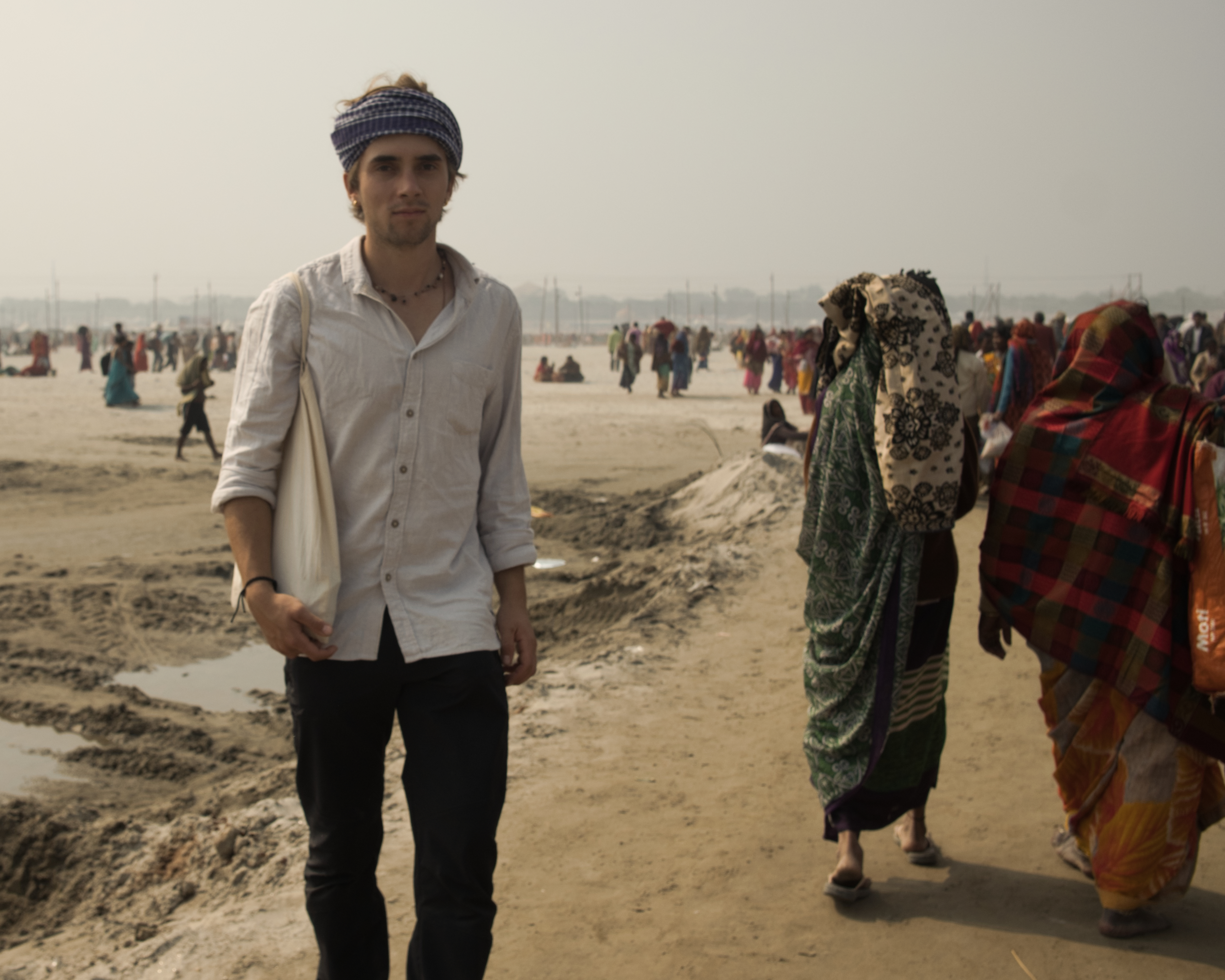 As an orthopedic technician, I worked during my civilian service abroad in Varanasi, India, making prosthetics
